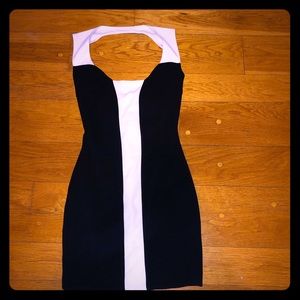 2/$15 AQ Aqua dress sz 4 open back